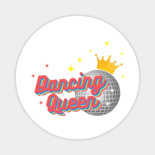 Dancing Queen with Crown Magnet